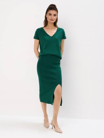 Mohito - Трикотажна блузка - зелений - XL Mohito - Трикотажна блузка - зелений - XL