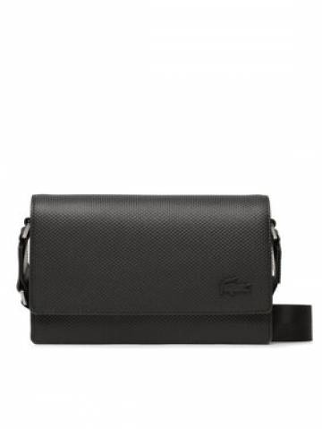 Lacoste Сумка Flap Reporter Bag NU4118CE Чорний Lacoste Сумка Flap Reporter Bag NU4118CE Чорний