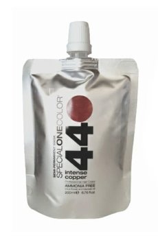 Тонирующая маска для волос Trendy Hair Special One Color Semi-Permanent Mask 44 Intense Copper, 200 мл