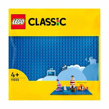 Конструктор LEGO Classic Синяя базовая пластина, 1 деталь, от 4 лет (11025) Конструктор LEGO Classic Синяя базовая пластина, 1 деталь, от 4 лет (11025)