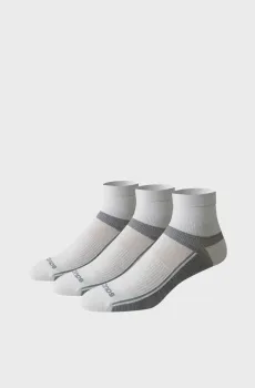 Белые носки (3 пары) ULTRALIGHT QUARTER Белый 36-39 Saucony S351004-101