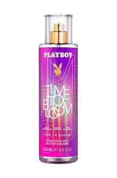 Парфюмированный спрей для тела Playboy Time To Bloom женский, 250 мл