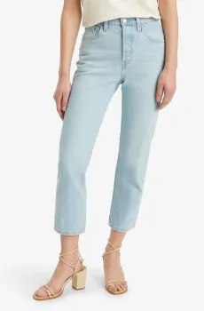 Женские голубые джинсы 501® Straight Crop Голубой 28-26 Levi’s® 36200;0326