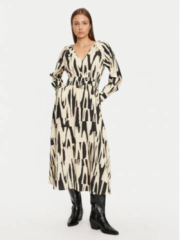 ONLY Повсякденна сукня Mila 15329677 Бежевий Regular Fit ONLY Повсякденна сукня Mila 15329677 Бежевий Regular Fit