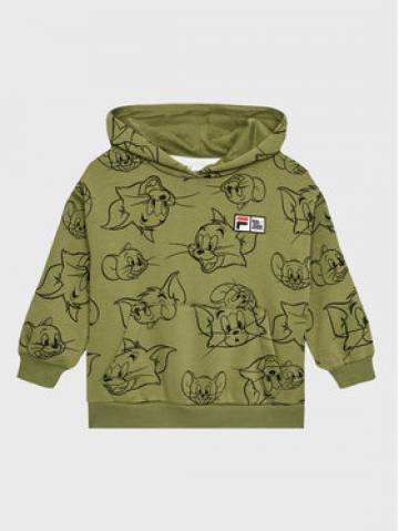 Fila Світшот Tulsa 771192 Зелений Regular Fit Fila Світшот Tulsa 771192 Зелений Regular Fit