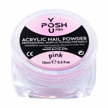 Акриловая пудра для ногтей You Posh Acrylic Nail Powder, Pink, 10 мл Акриловая пудра для ногтей You Posh Acrylic Nail Powder, Pink, 10 мл