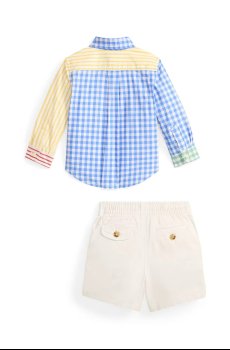Детский хлопковый комплект Polo Ralph Lauren