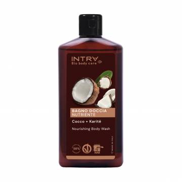 Гель для душа Intra Coconut & Shea Butter Shower Gel питательный, 400 мл