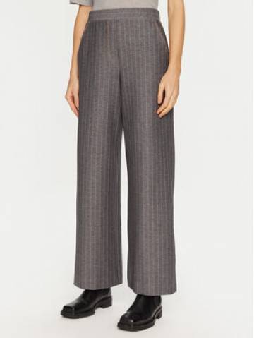 Max Mara Leisure Штани з тканини Foggia 2426786108 Сірий Wide Leg Max Mara Leisure Штани з тканини Foggia 2426786108 Сірий Wide Leg