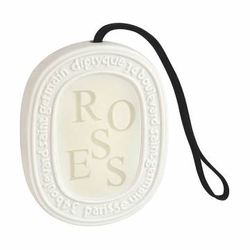 Аромат для дома Diptyque Scented Oval Roses унисекс, в форме медальона, 35 г