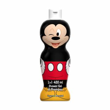 Детский шампунь-гель 2 в 1 для волос и тела Air-Val International Disney Mickey Mouse 2 In 1 1D, 400 мл Детский шампунь-гель 2 в 1 для волос и тела Air-Val International Disney Mickey Mouse 2 In 1 1D, 400 мл