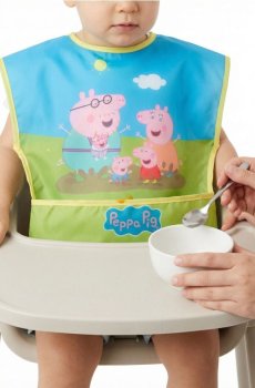 Нагрудник Peppa Pig - різнобарвний