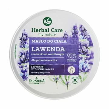 Баттер для тела Farmona Herbal Care Lavender With Vanilla Milk Лаванда, 200 мл Баттер для тела Farmona Herbal Care Lavender With Vanilla Milk Лаванда, 200 мл
