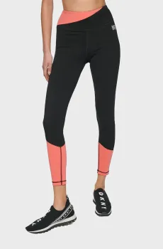 Женские черные леггинсы Черный M DKNY DP2P3024