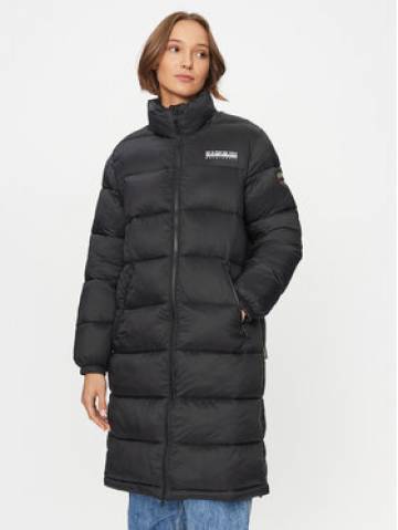 Napapijri Пуховик NP0A4HJW Чорний Regular Fit Napapijri Пуховик NP0A4HJW Чорний Regular Fit
