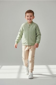 Бомбер - блідо-зелений