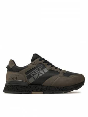 REPLAY Снікерcи Arthur Street Lace-Up Sneakers GMS68.000.C0089S Чорний REPLAY Снікерcи Arthur Street Lace-Up Sneakers GMS68.000.C0089S Чорний