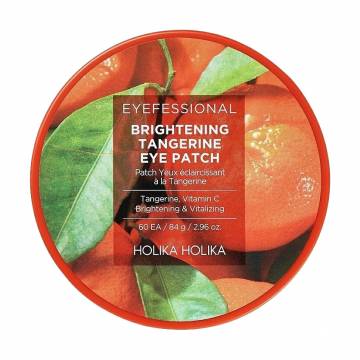 Осветляющие патчи для кожи вокруг глаз Holika Holika Eyefessional Brightening Eye Pach с мандарином, 60 шт Осветляющие патчи для кожи вокруг глаз Holika Holika Eyefessional Brightening Eye Pach с мандарином, 60 шт