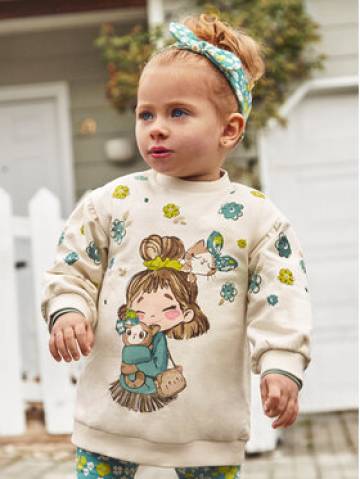 Mayoral Трикотажна сукня 2922 Бежевий Regular Fit Mayoral Трикотажна сукня 2922 Бежевий Regular Fit