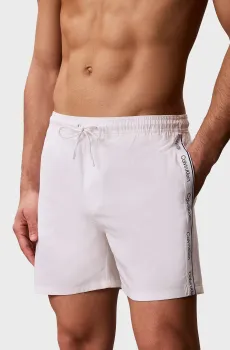 Мужские белые плавательные шорты 5 IN CORE Белый M Calvin Klein LV00N61002