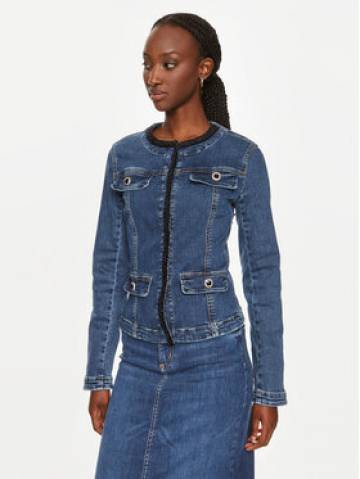 Liu Jo Джинсова куртка UF4094 D4448 Cиній Regular Fit Liu Jo Джинсова куртка UF4094 D4448 Cиній Regular Fit
