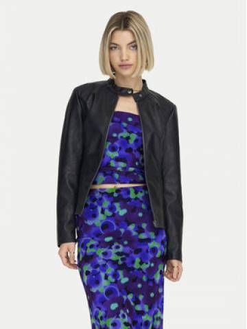 JDY Куртка зі штучної шкіри Emily 15241382 Чорний Slim Fit JDY Куртка зі штучної шкіри Emily 15241382 Чорний Slim Fit