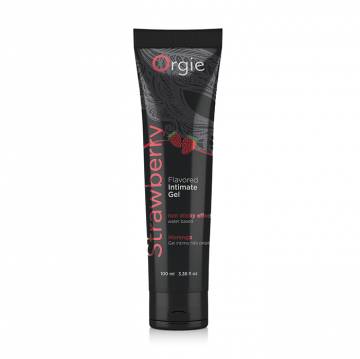 Съедобный лубрикант Orgie Lube Tube Клубника, на водной основе, 100 мл Съедобный лубрикант Orgie Lube Tube Клубника, на водной основе, 100 мл