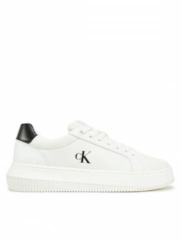 Calvin Klein Jeans Снікерcи Chunky Cupsole Low Mg YW0YW01769 Білий Calvin Klein Jeans Снікерcи Chunky Cupsole Low Mg YW0YW01769 Білий