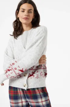 Женский серый кардиган ELSY Серый XS Etam 6537302