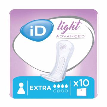 Урологические прокладки ID Light Advanced Extra, 10 шт Урологические прокладки ID Light Advanced Extra, 10 шт