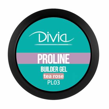 Гель для наращивания ногтей Divia ProLine Builder Gel PL03 Tea Rose, 5 г Гель для наращивания ногтей Divia ProLine Builder Gel PL03 Tea Rose, 5 г