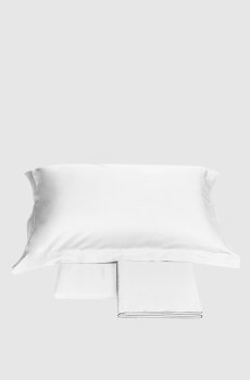 Белый комплект постельного белья TRECENTO