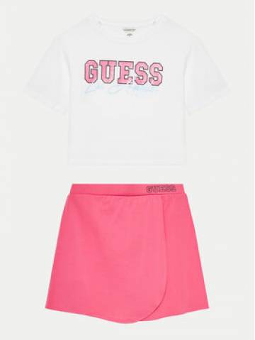 Guess Набір футболка та спідниця J4YG00 K6YW4 Білий Regular Fit Guess Набір футболка та спідниця J4YG00 K6YW4 Білий Regular Fit
