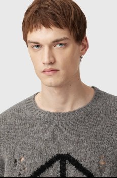 Свитер с добавлением шерсти AllSaints MESSAGE