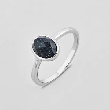 Серебряное кольцо Minimal 9510144а-18 18 Серебряное кольцо Minimal 9510144а-18 18