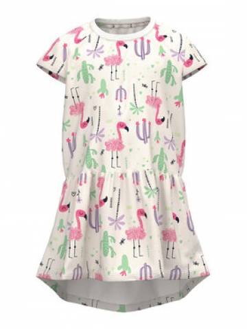 NAME IT Сукня 13217564 Білий Regular Fit NAME IT Сукня 13217564 Білий Regular Fit
