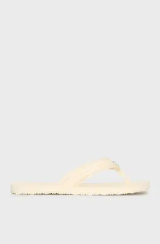 Женские белые вьетнамки TH STRIPES BEACH SANDAL Белый 36 Tommy Hilfiger FW0FW08528