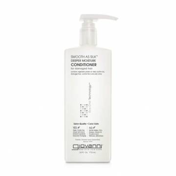 Кондиционер Giovanni Smooth As Silk Conditioner для поврежденных волос, 710 мл Кондиционер Giovanni Smooth As Silk Conditioner для поврежденных волос, 710 мл