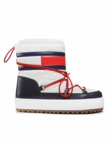 Tommy Jeans Снігоходи Snowboot Low EN0EN02162 Білий Tommy Jeans Снігоходи Snowboot Low EN0EN02162 Білий