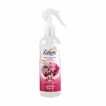 Освежитель воздуха Edem Home Aromatic Breeze Японский пион и ягода, 420 мл Освежитель воздуха Edem Home Aromatic Breeze Японский пион и ягода, 420 мл