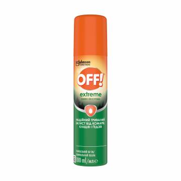 Аэрозоль от насекомых OFF! Экстрим, 100 мл Аэрозоль от насекомых OFF! Экстрим, 100 мл