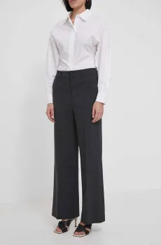 Женские темно-серые брюки Серый 2 DKNY D2A4K701