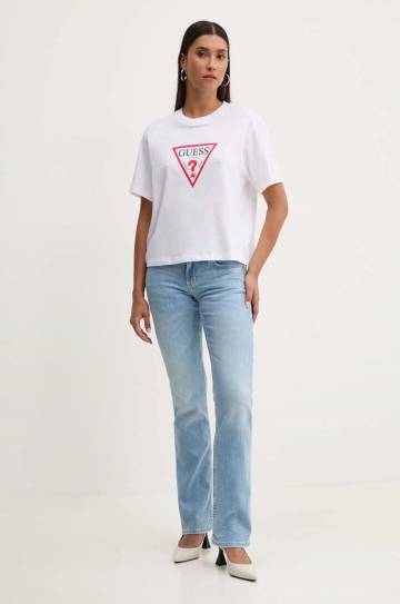 Джинсы Guess HERMOSA женские высокая посадка W4YA0O D5925 Джинсы Guess HERMOSA женские высокая посадка W4YA0O D5925