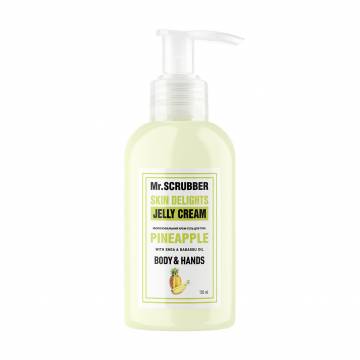 Увлажняющий крем-гель для тела Mr. Scrubber Jelly Cream Pineapple, 150 мл Увлажняющий крем-гель для тела Mr. Scrubber Jelly Cream Pineapple, 150 мл