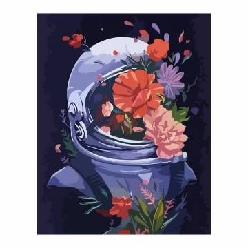 Набір для малювання Rosa Космічні квіти живопис за номерами (N00013202) Набір для малювання Rosa Космічні квіти живопис за номерами (N00013202)
