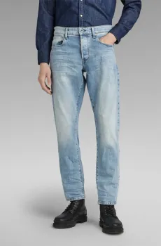 Мужские голубые джинсы 3301 Голубой 30-32 G-Star RAW 51003,C052