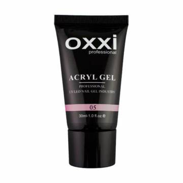 Акрил-гель для ногтей Oxxi Professional Acryl Gel 5 Темный персик, 30 мл Акрил-гель для ногтей Oxxi Professional Acryl Gel 5 Темный персик, 30 мл