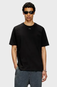 Мужская черная футболка T-ADJUST-MAREY Черный XXL Diesel A19420 0NIAX