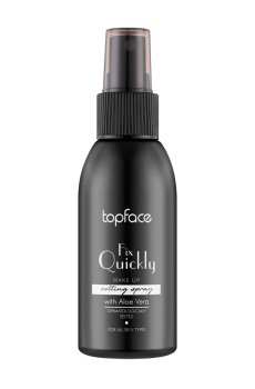 Спрей для фиксации макияжа TopFace Fix Quickly, 100 мл
