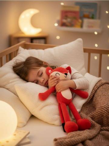 М’яка іграшка лисиця - червоний